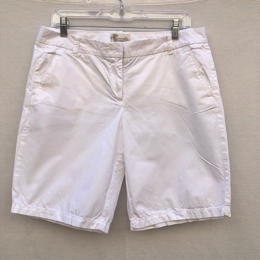 J Crew Bermuda Short Women’s White Size 8